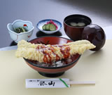 穴子寿司定食